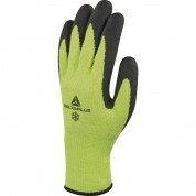 Delta Plus Latex kesztyű VV737, fluo sárga/fekete  11